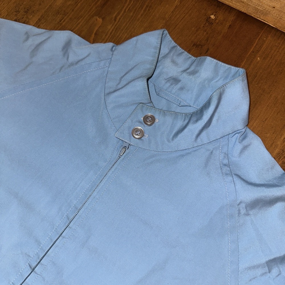 Gleneagles Desert Jacket Size 38 Blue Windbreaker Vintage